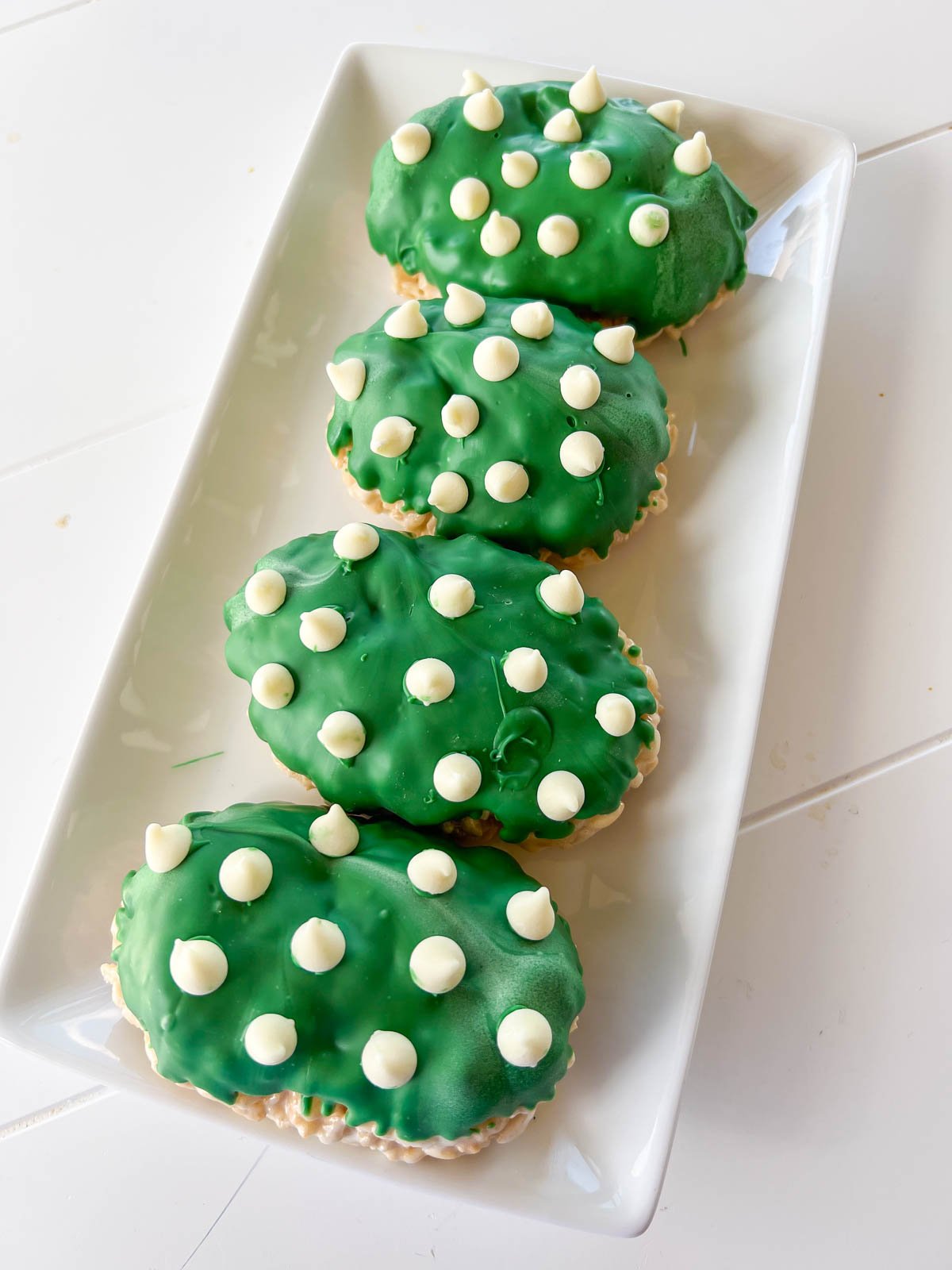 Bowser Shell rice krispy treats