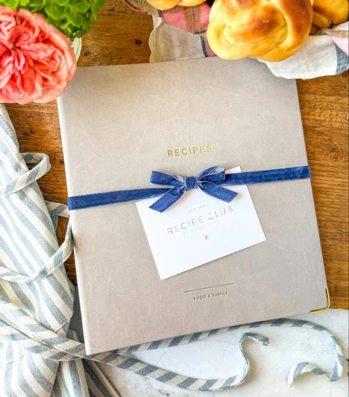 Recipe club binder and membership