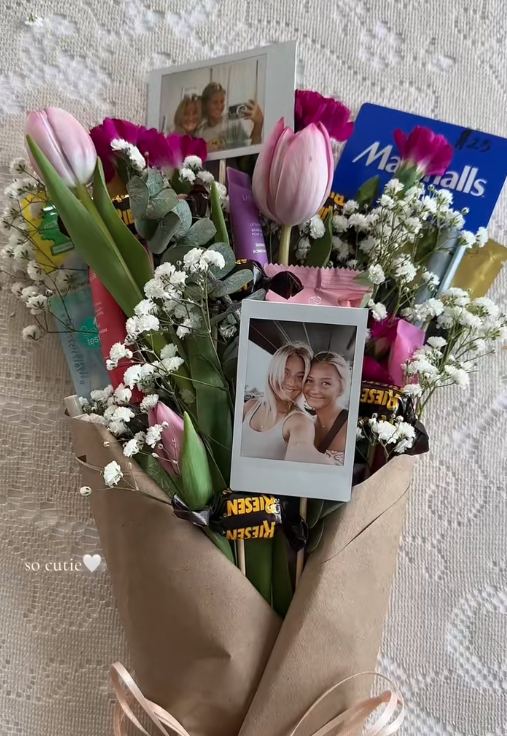 Graduation gift bouquet