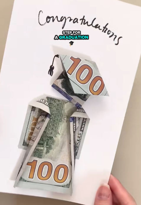 graduation cap card