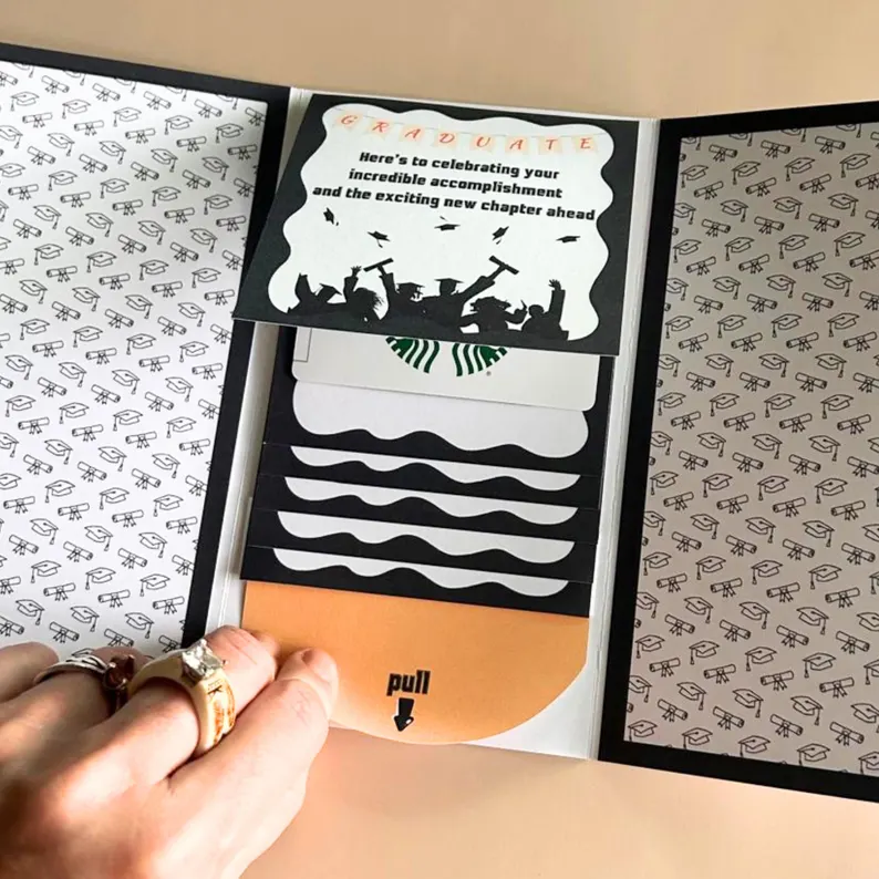 Gift card book