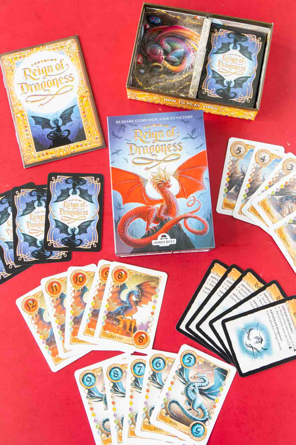 reign of dragoness game cards
