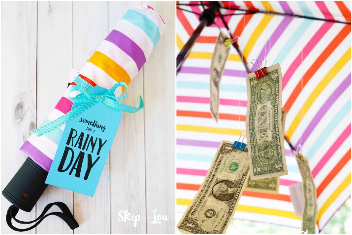 rainy day umbrella gift