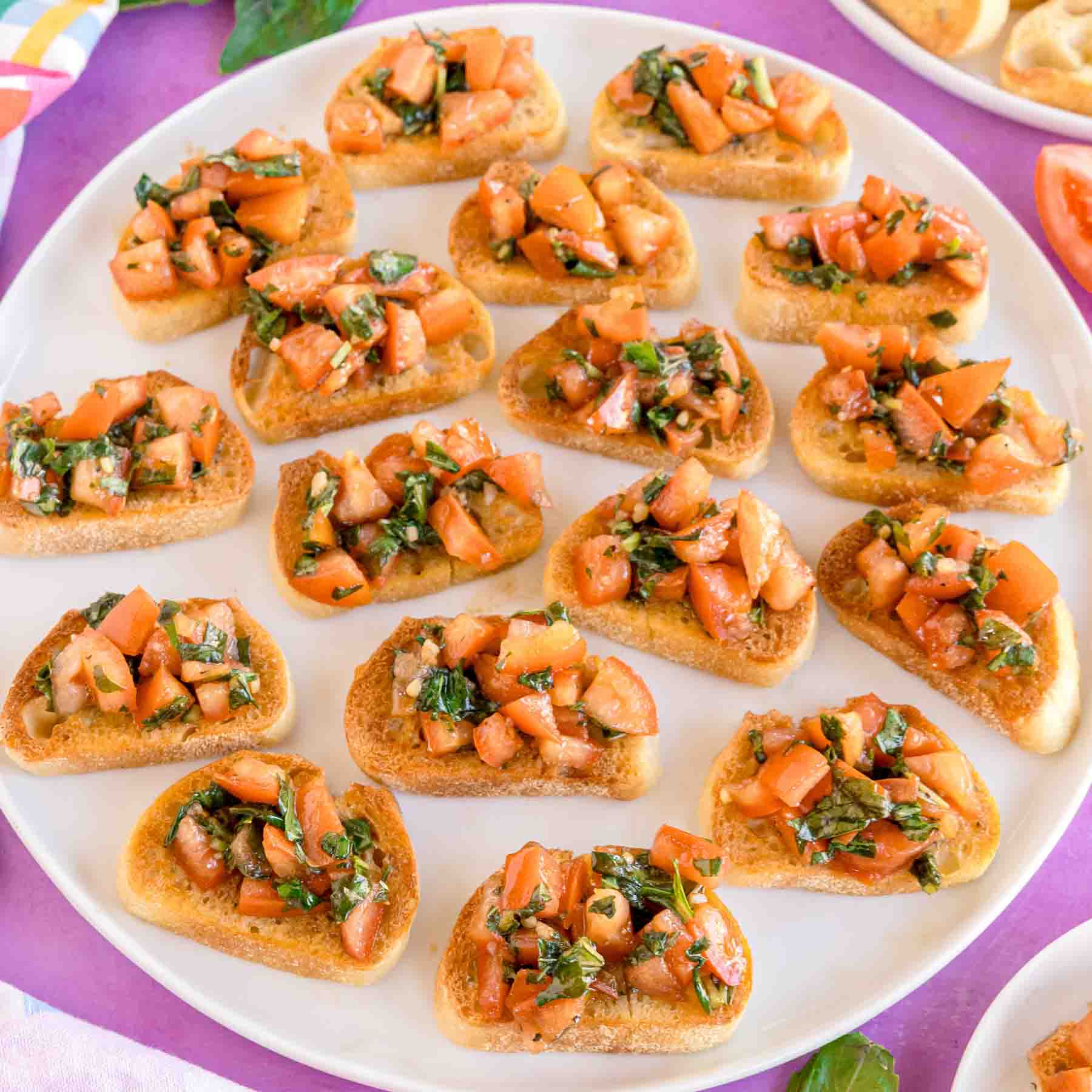 Tomato Balsamic Bruschetta