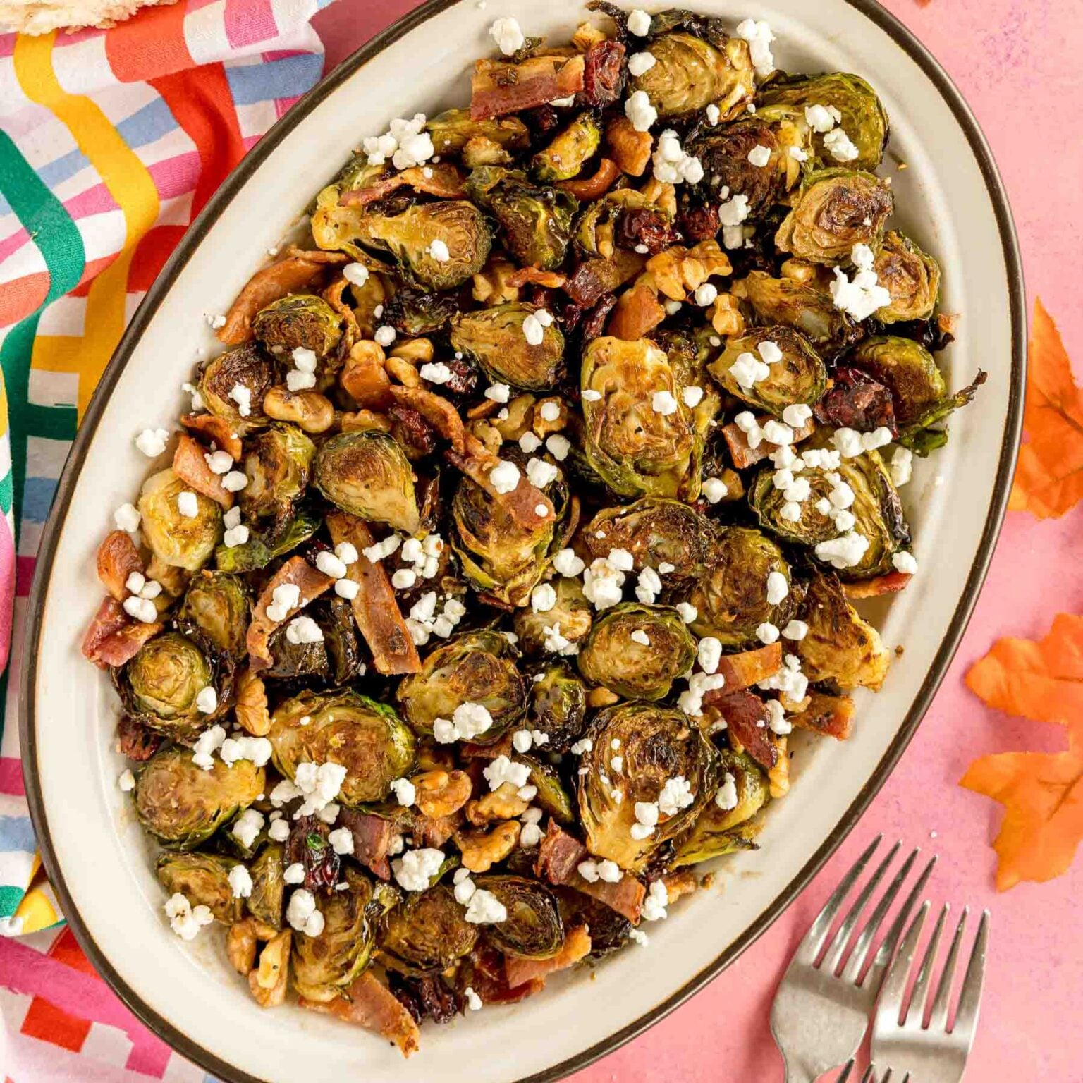 Balsamic Honey Brussels Sprouts - Play Party Plan