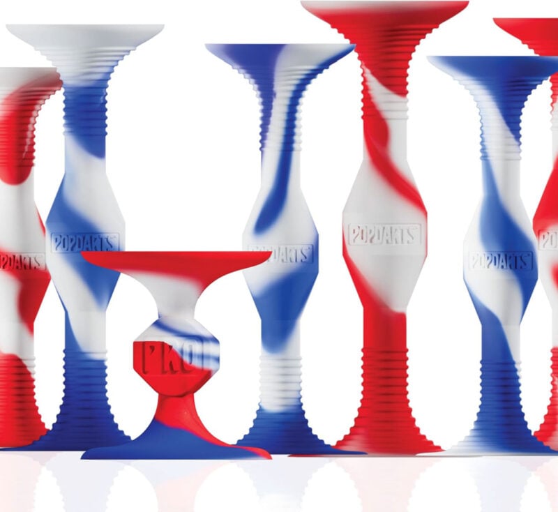 red and white popdarts