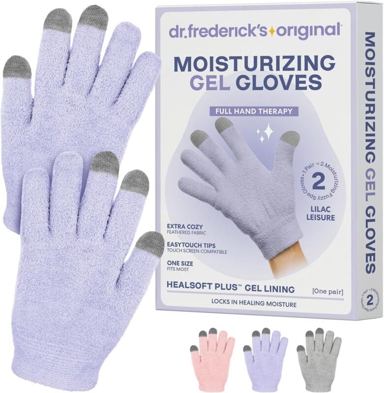 Moisturizing gel gloves