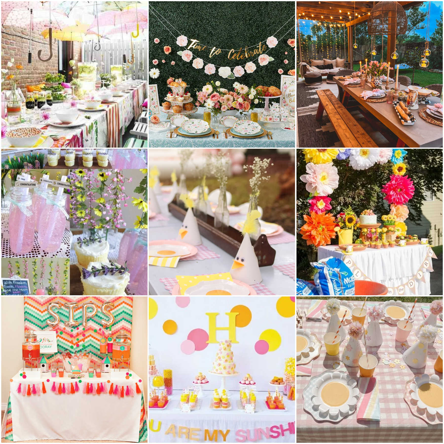 35 Creative Spring Themes for Parties