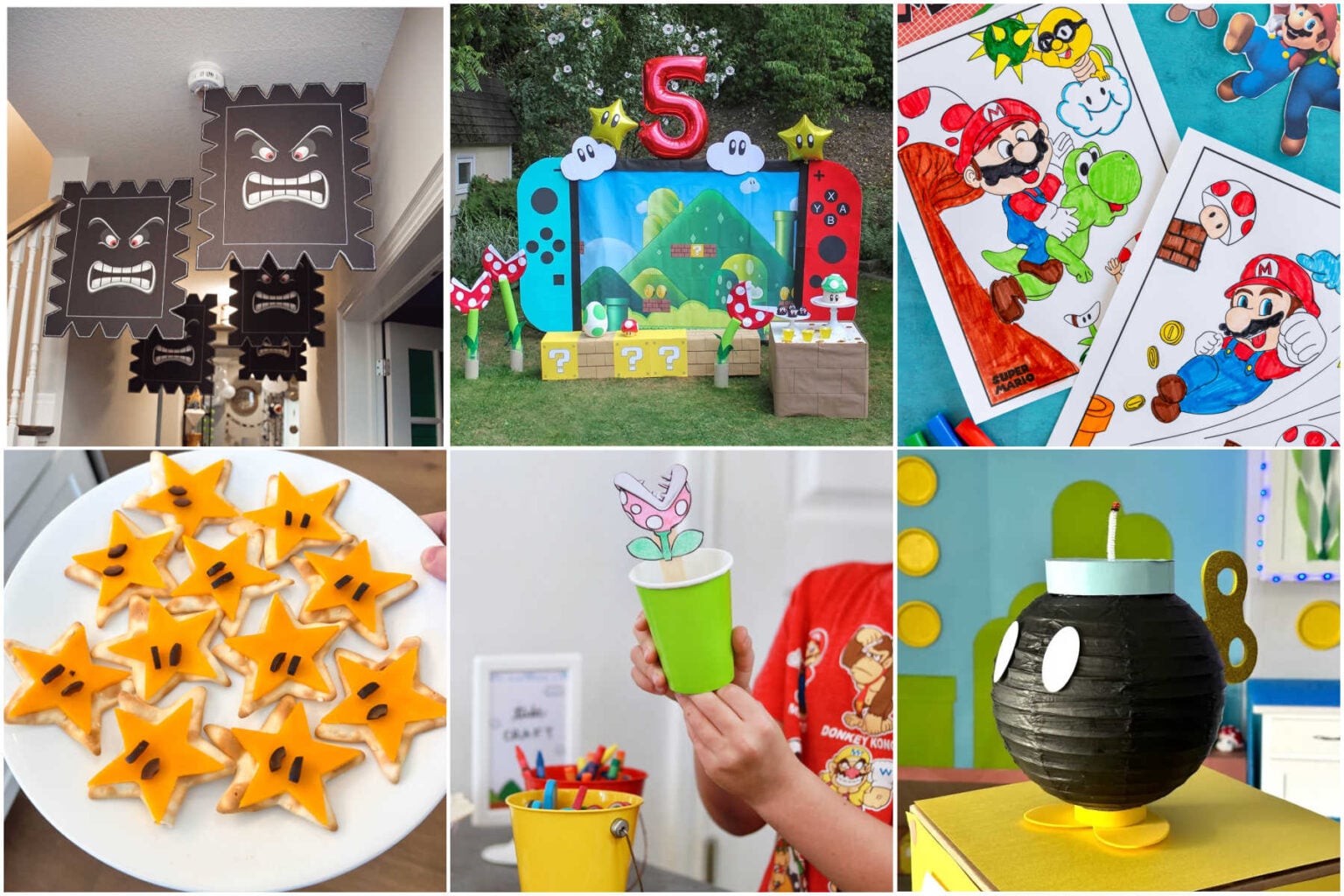 30 Fun Super Mario Birthday Party Ideas - Play.Party.Plan
