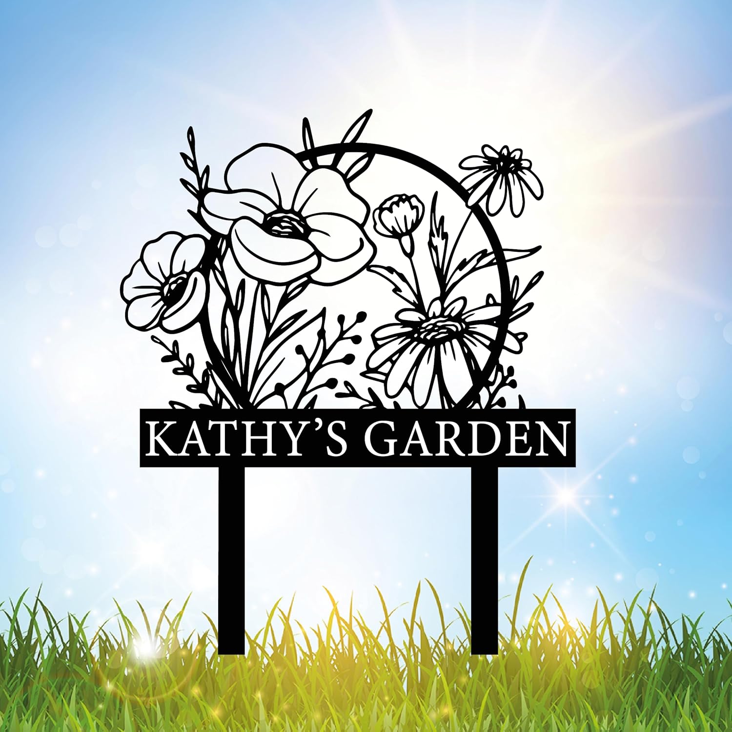 garden sign