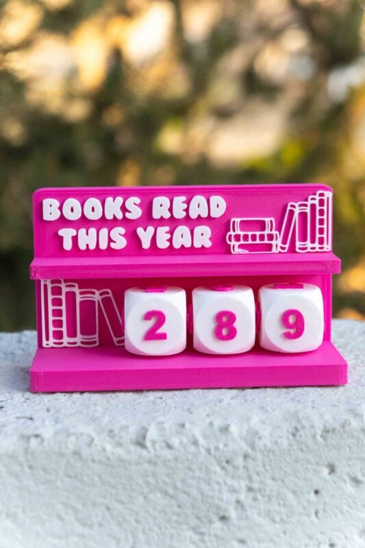 pink book counter