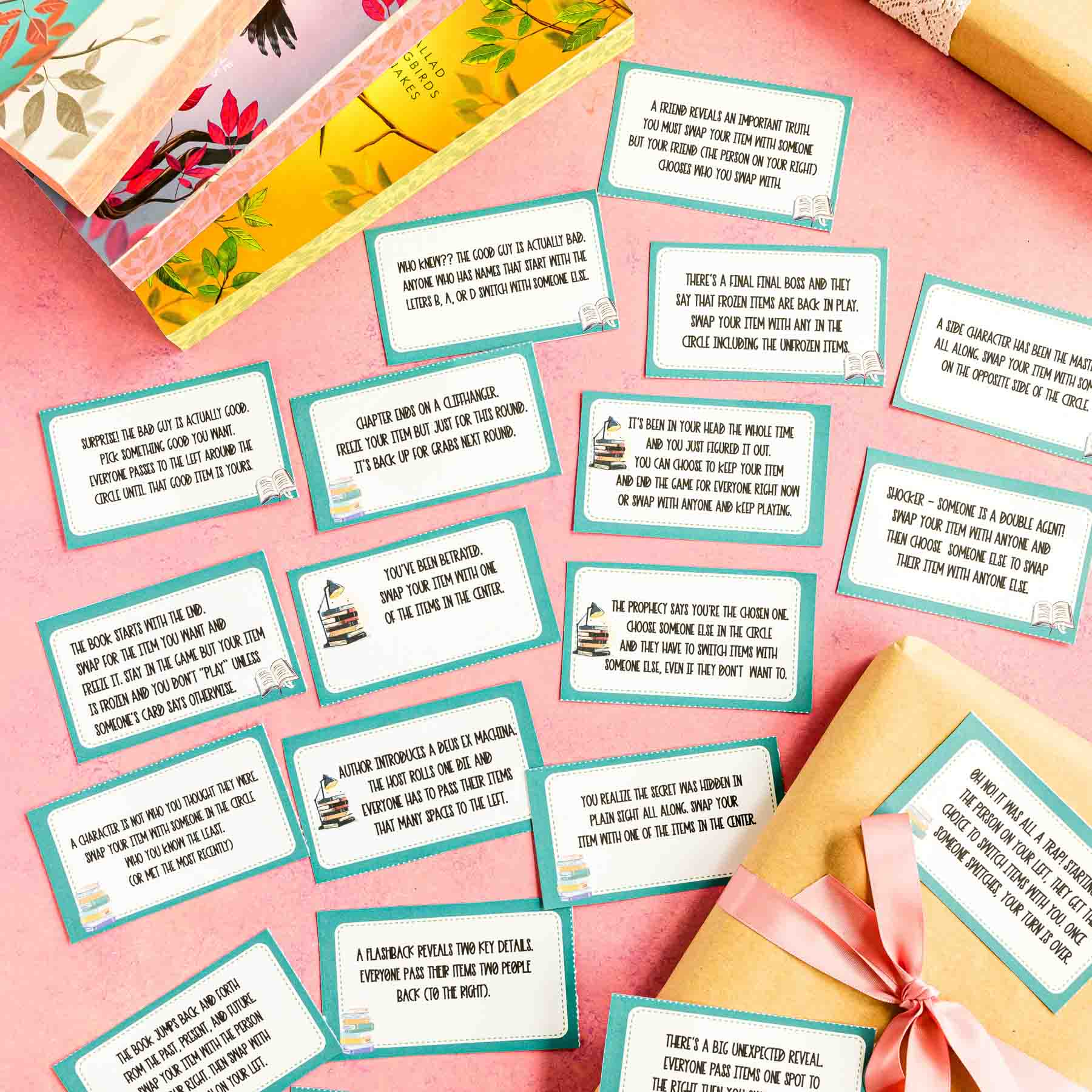 Plot Twist Book Exchange Game