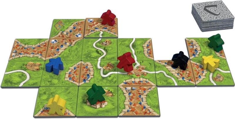 tiles in carcossone game