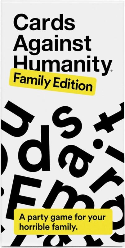 cards against humanity family edition box