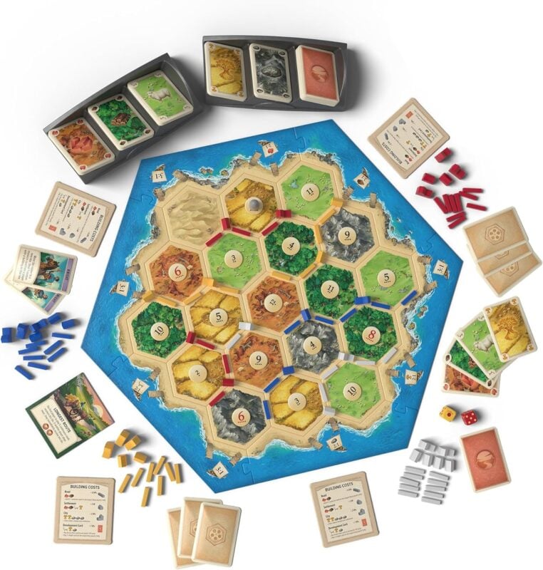 settlers of catan board game