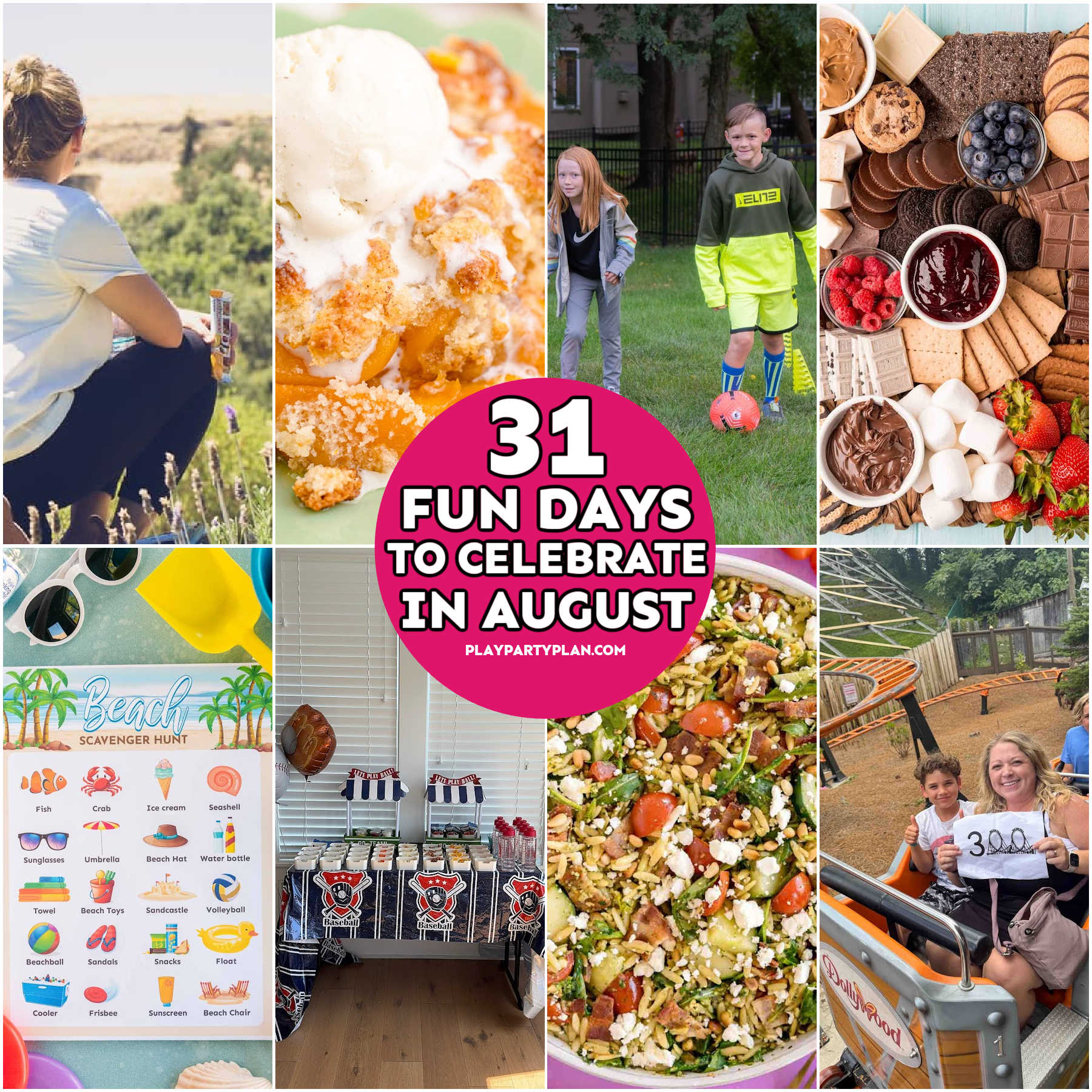 Fun Days in August to Celebrate