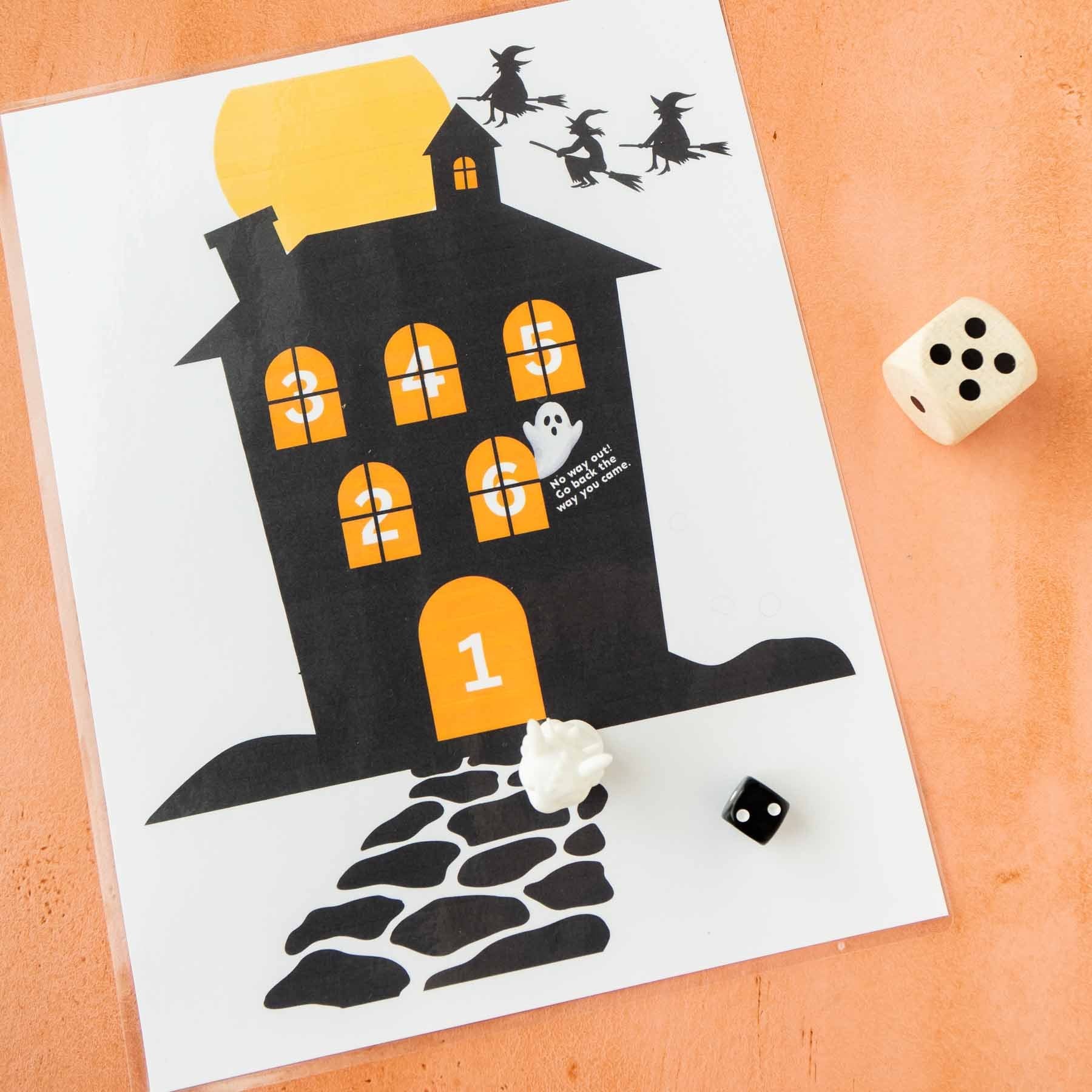 Escape the Coven Halloween Dice Game