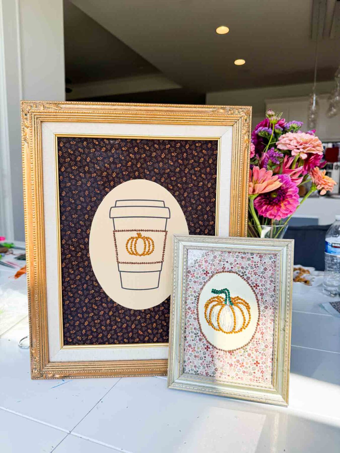 Easy Fall Fabric Sketch Craft Idea (Budget-Friendly)