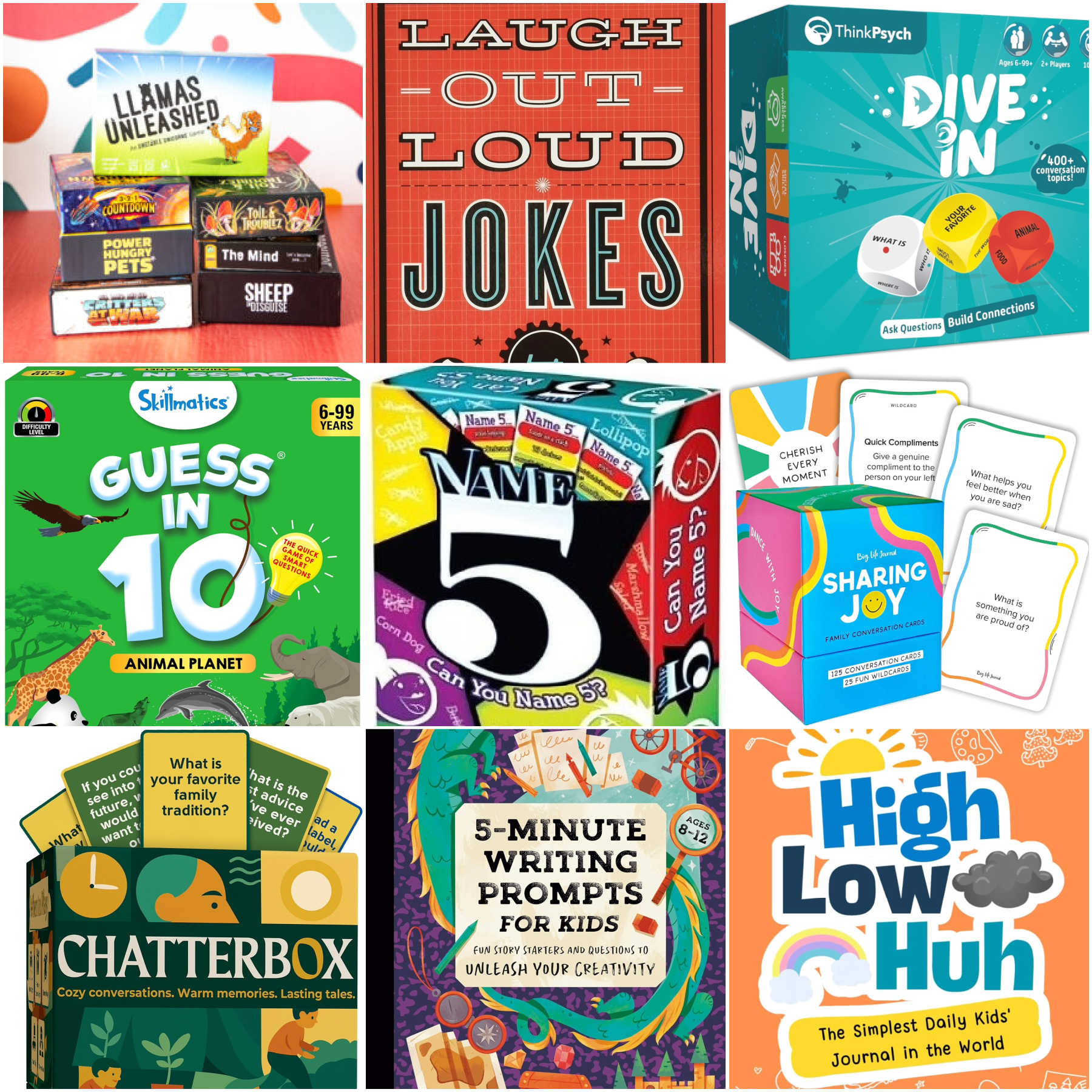 25 Fun Dinner Table Games and Activities