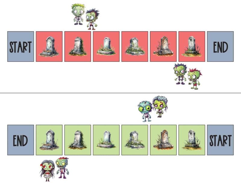 zombie vs survivor board game